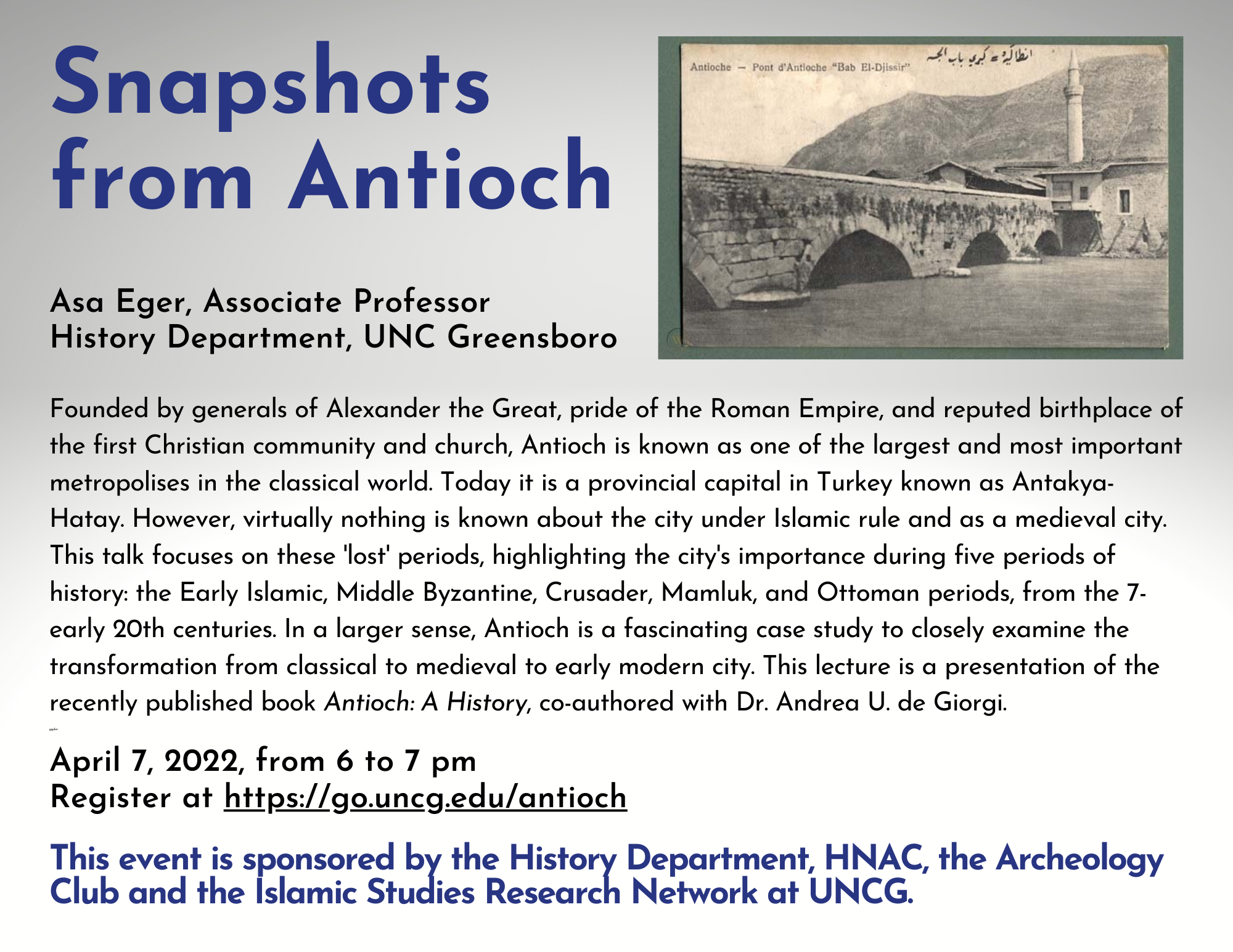 Snapshots from Antioch event